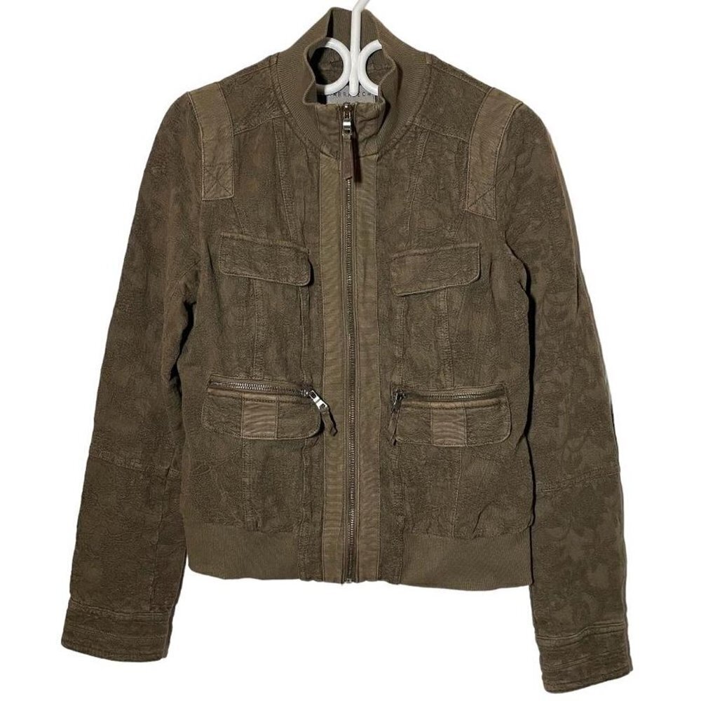 Anthropologie Marrakech Colby Jacquard Bomber Jacket size S - Picture 5 of 11